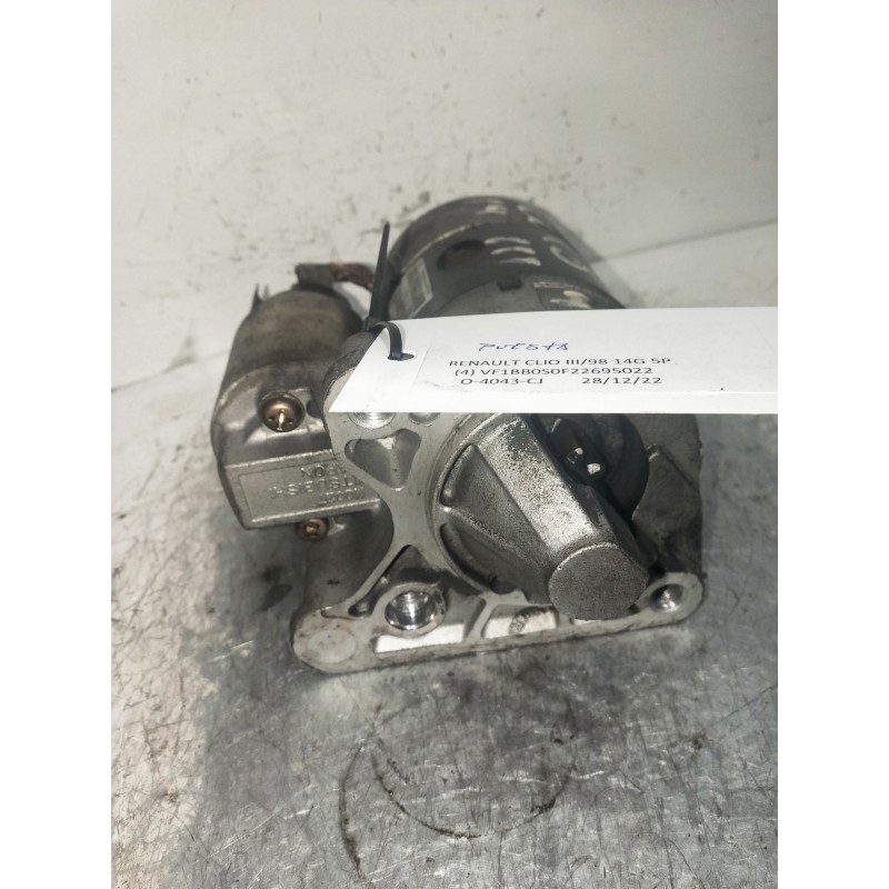 Recambio de motor arranque para renault clio ii fase i (b/cbo) 1.4 alize referencia OEM IAM 7700274351  
