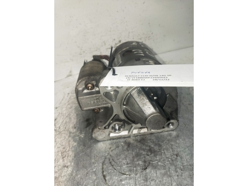 Recambio de motor arranque para renault clio ii fase i (b/cbo) 1.4 alize referencia OEM IAM 7700274351  
