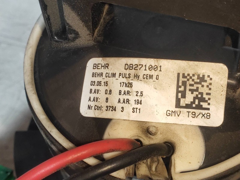 Recambio de motor calefaccion para peugeot 308 business line referencia OEM IAM DB271001  