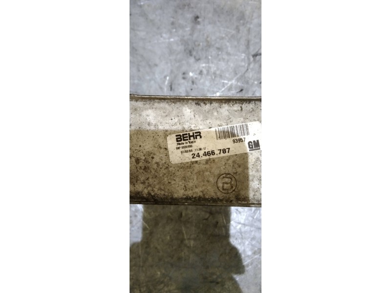 Recambio de intercooler para opel tigra twin top cosmo referencia OEM IAM   