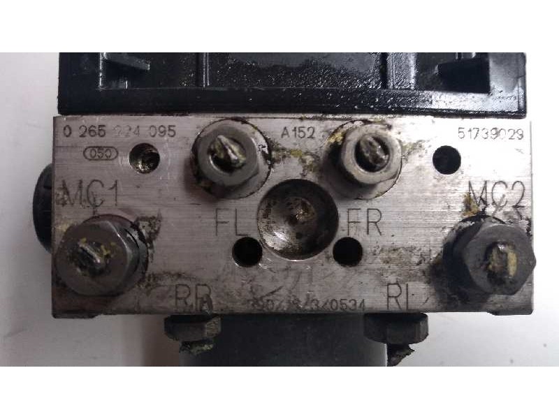Recambio de abs para alfa romeo 147 (190) referencia OEM IAM 0265224095 0265900050 51739029 Recambio de abs para alfa romeo 147 (190) referencia OEM IAM 0265224095 0265900050 51739029