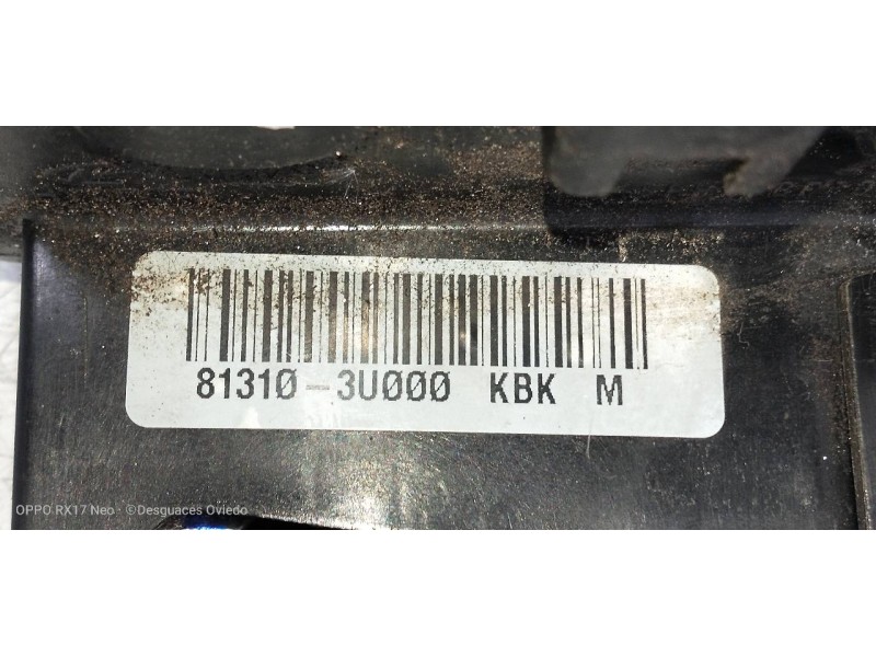 Recambio de motor cierre centralizado delantero izquierdo para kia sportage drive 4x2 referencia OEM IAM 813103U000  