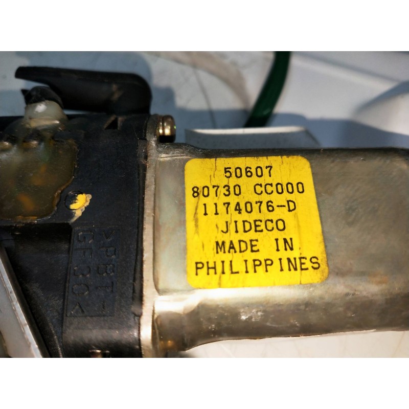 Recambio de elevalunas delantero derecho para nissan murano (z50) 3.5 v6 cat referencia OEM IAM 80730CC000 1174076D 5P