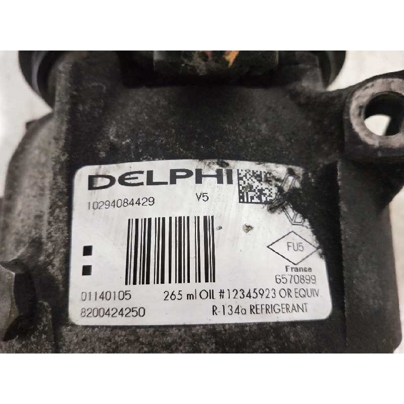 Recambio de compresor aire acondicionado para renault vel satis (bj0) 2.2 dci turbodiesel referencia OEM IAM 01140105 8200424250