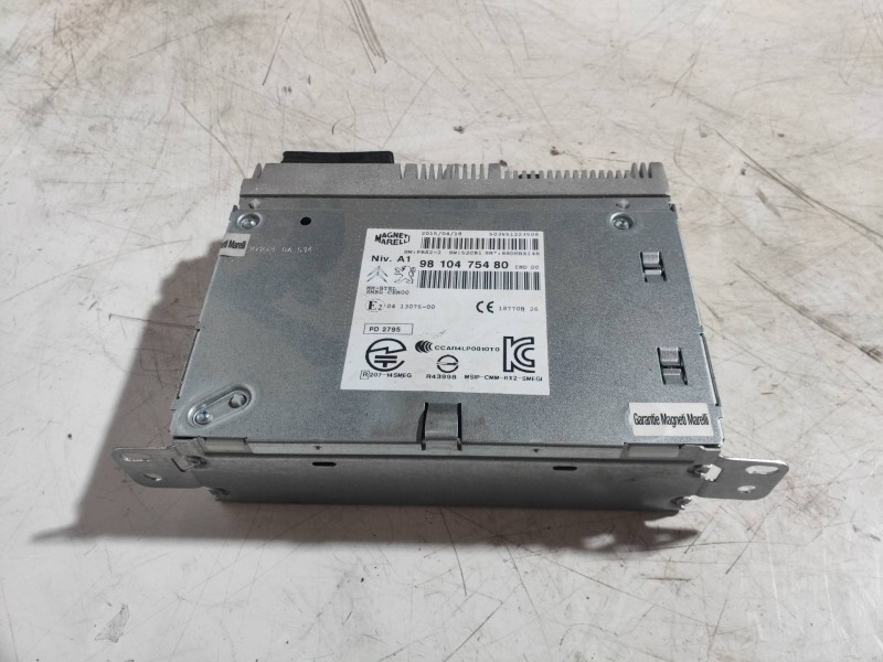Recambio de sistema audio / radio cd para peugeot 308 business line referencia OEM IAM 9810475480  