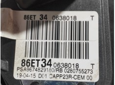 Recambio de potenciometro pedal para peugeot 308 business line referencia OEM IAM 9674829180 0280755273  2