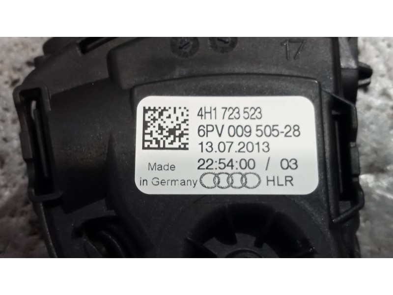 Recambio de potenciometro pedal para audi sq5 (8r) 3.0 tdi quattro referencia OEM IAM 6PV00950528 4H1723523 