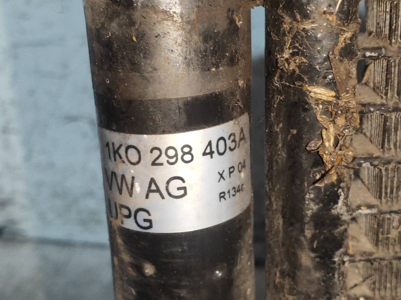 Recambio de condensador / radiador aire acondicionado para skoda yeti active referencia OEM IAM 1K0820411Q  