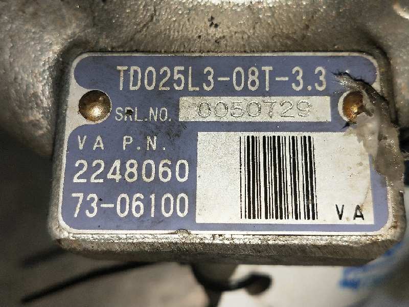 Recambio de turbocompresor para mg rover serie 75 (rj) 2.0 16v cdti referencia OEM IAM 7306100 TD025L308T33 2248060