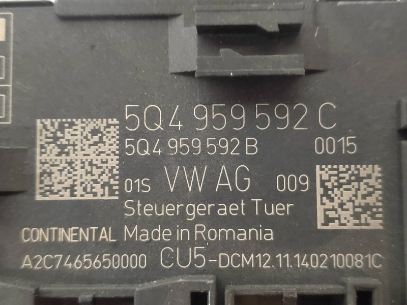 Recambio de modulo electronico para seat leon st (5f8) reference referencia OEM IAM 5Q4959592C A2C7465650000 