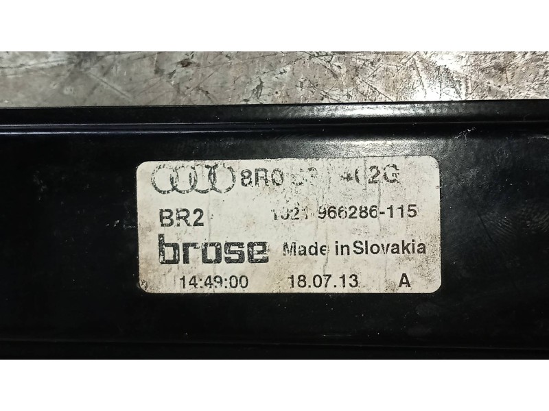 Recambio de elevalunas delantero derecho para audi sq5 (8r) 3.0 tdi quattro referencia OEM IAM 8H0837462K  