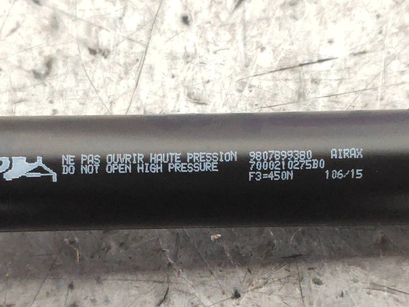 Recambio de amortiguadores maletero / porton para peugeot 308 business line referencia OEM IAM 9807899380  