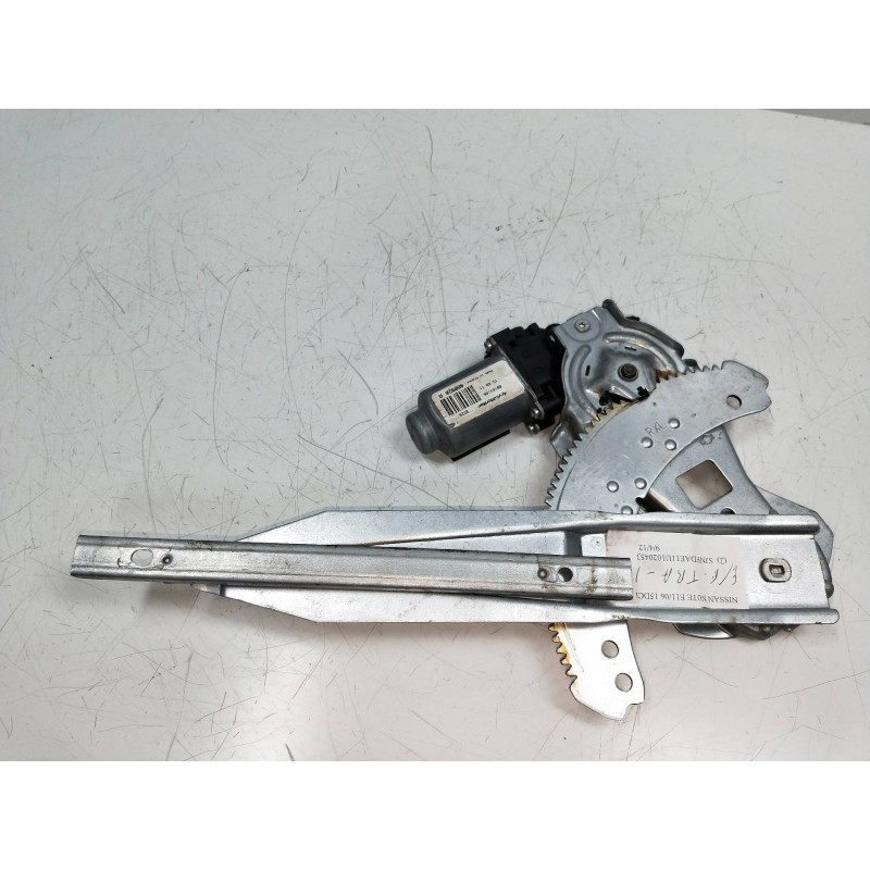 Recambio de elevalunas trasero izquierdo para nissan note (e11e) 1.5 dci turbodiesel cat referencia OEM IAM 400928A  5P