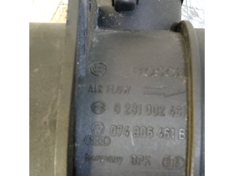Recambio de caudalimetro para skoda octavia berlina (1z3) 2.0 tdi referencia OEM IAM 0281002461   Recambio de caudalimetro para skoda octavia berlina (1z3) 2.0 tdi referencia OEM IAM 0281002461