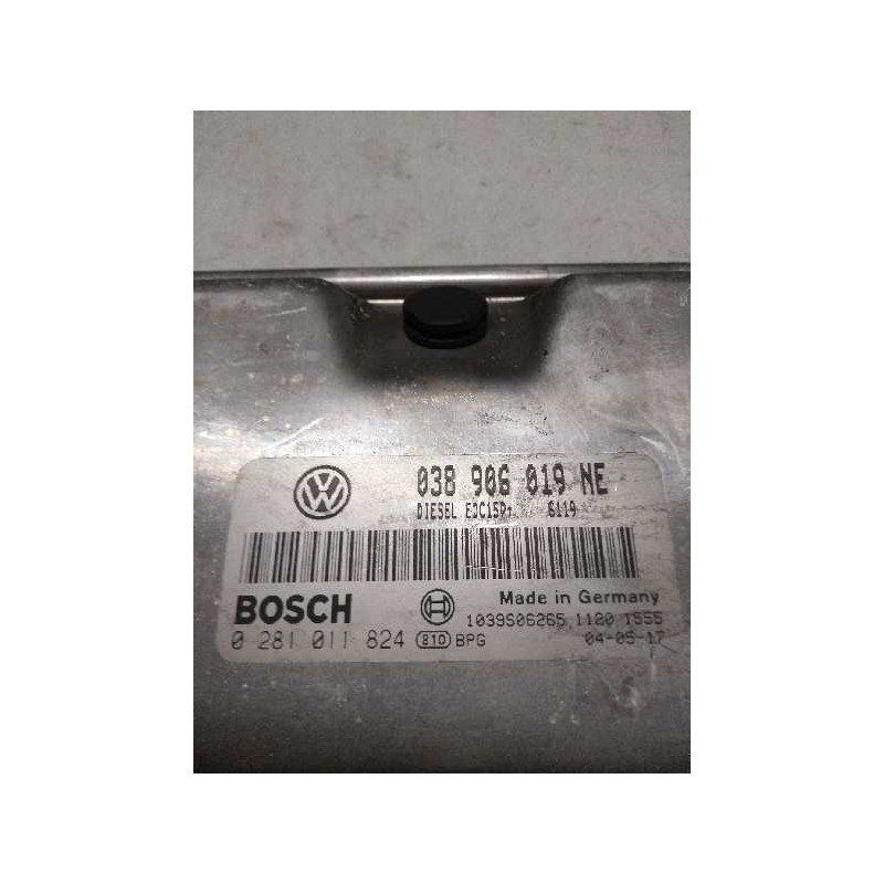 Recambio de centralita motor uce para seat cordoba berlina (6l2) 1.9 tdi referencia OEM IAM 0281011824 038906019NE EDC15P