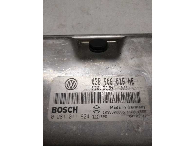 Recambio de centralita motor uce para seat cordoba berlina (6l2) 1.9 tdi referencia OEM IAM 0281011824 038906019NE EDC15P
