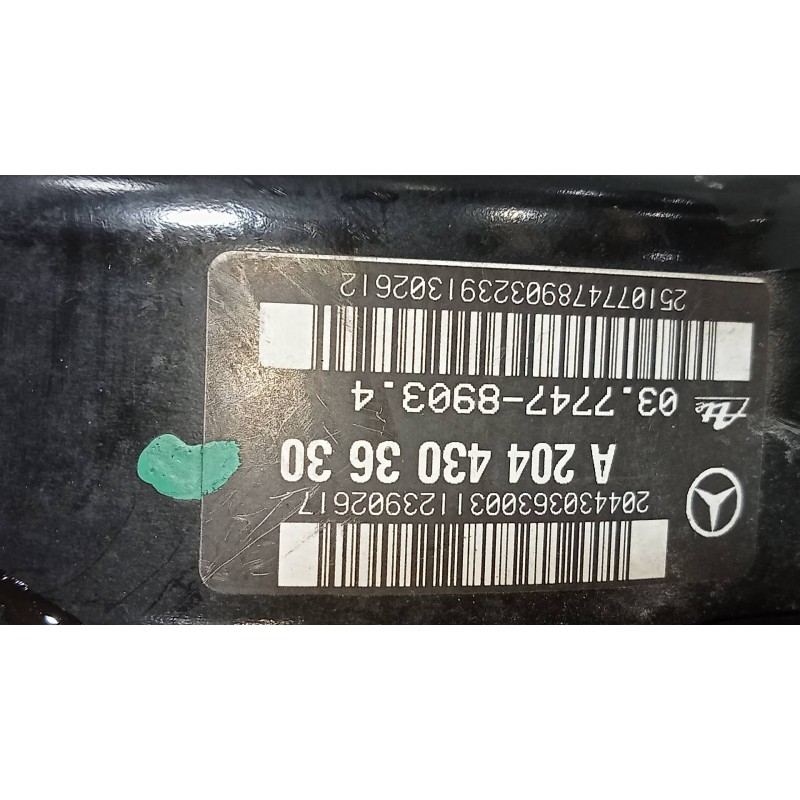 Recambio de servofreno para mercedes clase c (w204) coupe c 220 cdi blueefficiency (204.302) referencia OEM IAM 03774789034 A204