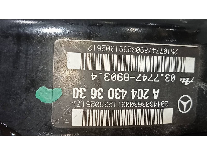 Recambio de servofreno para mercedes clase c (w204) coupe c 220 cdi blueefficiency (204.302) referencia OEM IAM 03774789034 A204