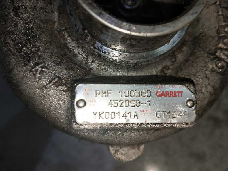 Recambio de turbocompresor para mg rover serie 200 (rf) 2.0 turbodiesel referencia OEM IAM 4520981 PMF110360 