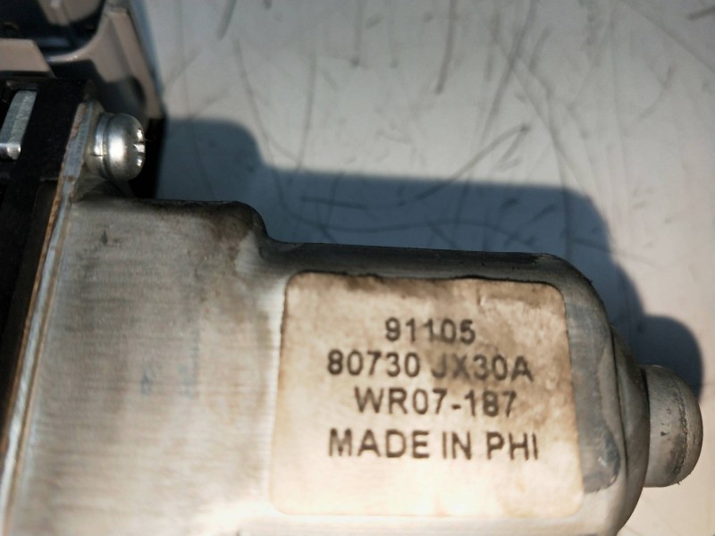 Recambio de elevalunas delantero derecho para nissan nv 200 (m20) referencia OEM IAM 80730JX30A  5P