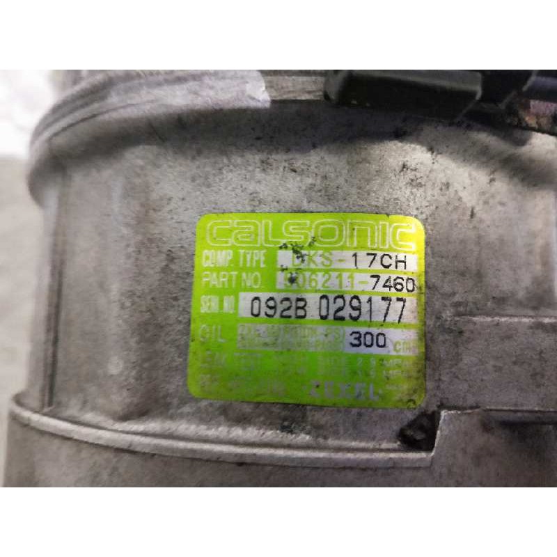 Recambio de compresor aire acondicionado para nissan patrol gr (y61) 3.0 16v turbodiesel cat referencia OEM IAM 5062117460 DKS17