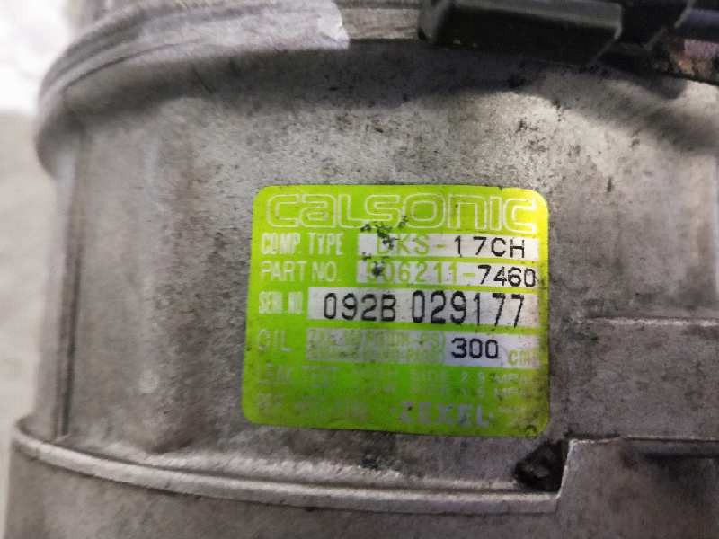 Recambio de compresor aire acondicionado para nissan patrol gr (y61) 3.0 16v turbodiesel cat referencia OEM IAM 5062117460 DKS17