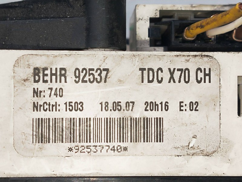 Recambio de mando calefaccion / aire acondicionado para nissan interstar (x70) referencia OEM IAM TDCX70CH  