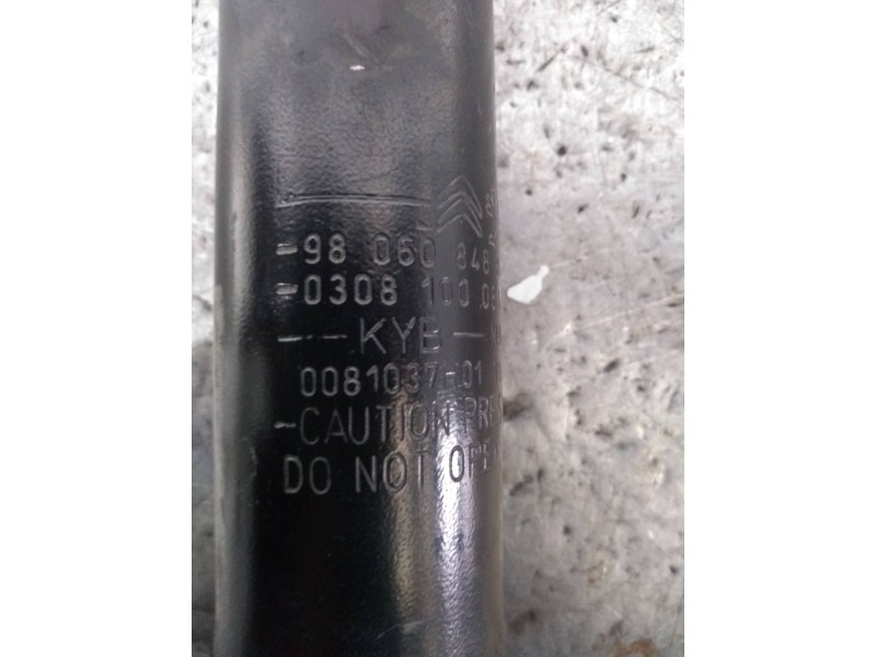 Recambio de amortiguador trasero izquierdo para peugeot 308 business line referencia OEM IAM 9806084880 03081000812 