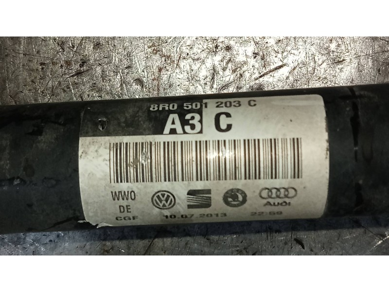 Recambio de transmision trasera derecha para audi sq5 (8r) 3.0 tdi quattro referencia OEM IAM 8R0501203C  