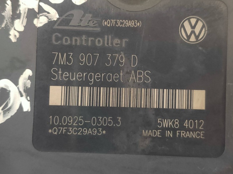 Recambio de abs para seat alhambra (7v9) signo referencia OEM IAM 10092503053 10020403654 7M3614111N 7M3907379D