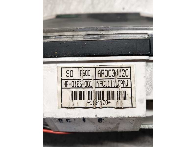 Recambio de cuadro instrumentos para mg rover serie 600 (rh) 618 i referencia OEM IAM AR0034120 HR0166001 YAC111180PMJ