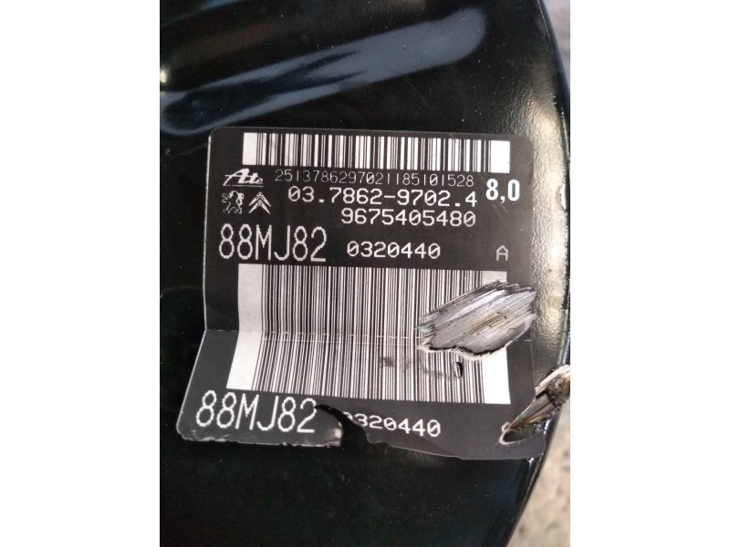 Recambio de servofreno para peugeot 308 business line referencia OEM IAM 9675405480 03786297024 