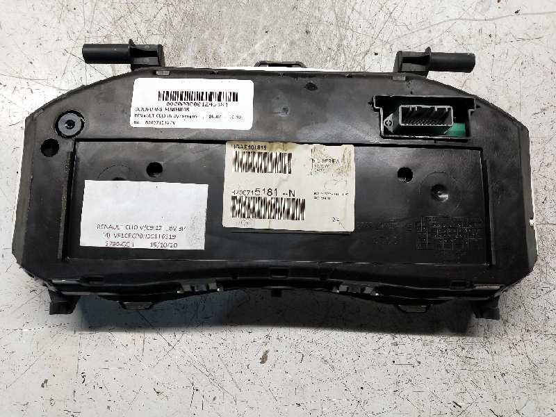 Recambio de cuadro instrumentos para renault clio iii dynamique referencia OEM IAM 8200715181N  