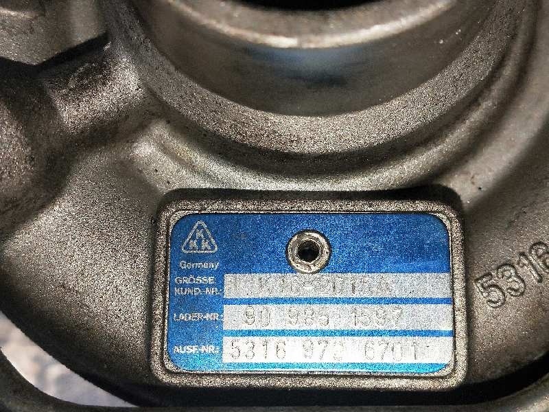 Recambio de turbocompresor para land rover range rover 2.5 turbodiesel referencia OEM IAM 53169706701 K162015A  Recambio de turbocompresor para land rover range rover 2.5 turbodiesel referencia OEM IAM 53169706701 K162015A