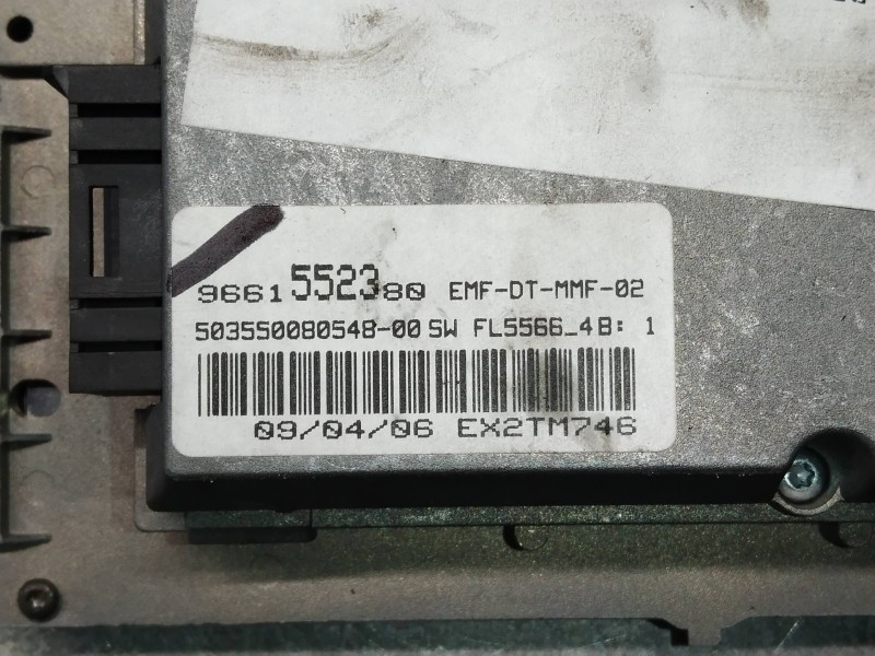 Recambio de sistema navegacion gps para peugeot 407 sw st sport pack referencia OEM IAM 9661552380 503550080548 