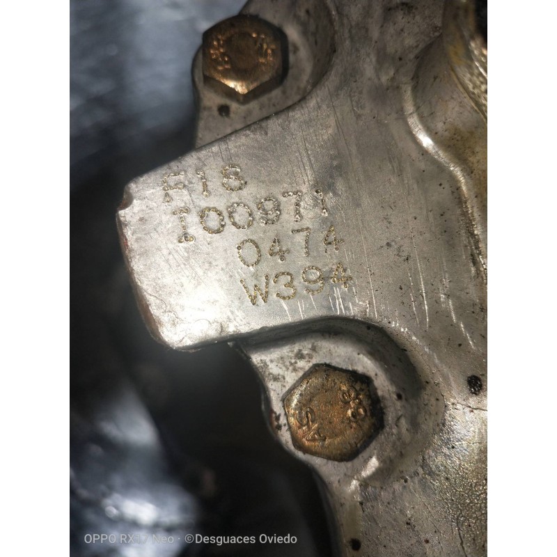 Recambio de caja cambios para opel vectra b berlina 1.8 16v cat referencia OEM IAM F18W394 I00971 0474 W394 Recambio de caja cambios para opel vectra b berlina 1.8 16v cat referencia OEM IAM F18W394 I00971 0474 W394