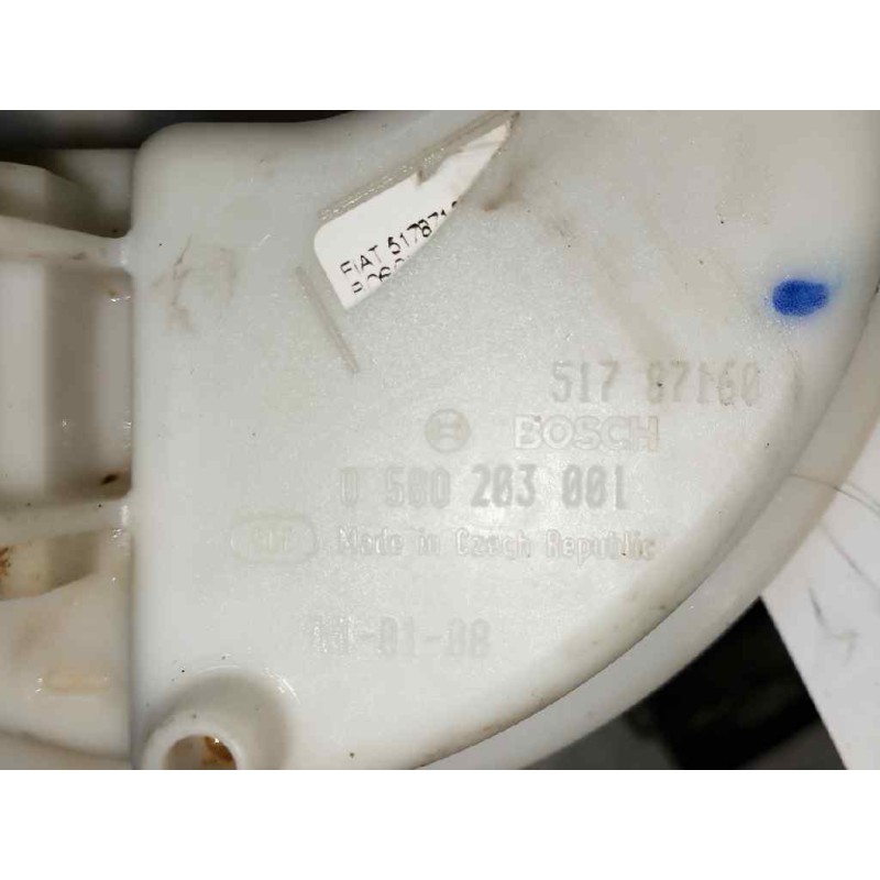 Recambio de bomba combustible para fiat fiorino 1.3 16v jtd cat referencia OEM IAM 0580203001 51787160 BOSCH AFORADOR