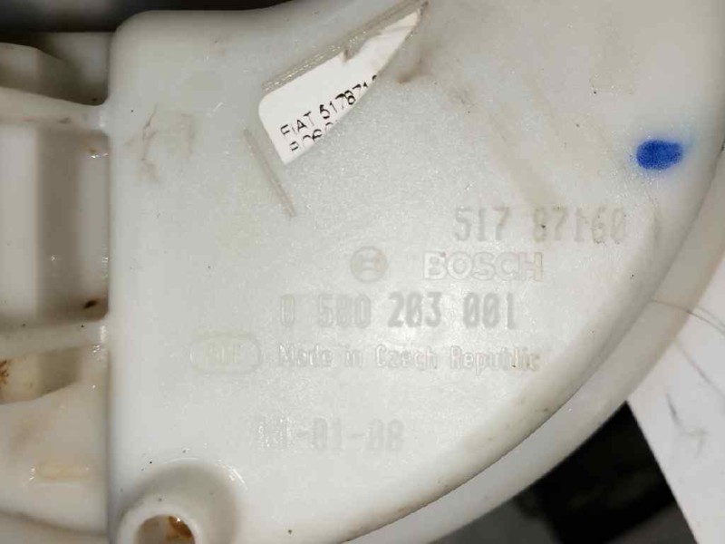 Recambio de bomba combustible para fiat fiorino 1.3 16v jtd cat referencia OEM IAM 0580203001 51787160 BOSCH AFORADOR
