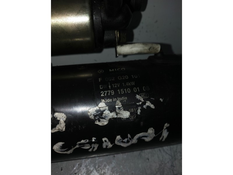 Recambio de motor arranque para tata indica idi referencia OEM IAM 277915100108 MICO 