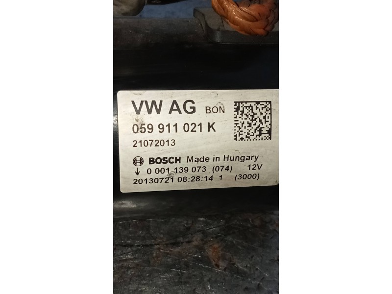 Recambio de motor arranque para audi sq5 (8r) 3.0 tdi quattro referencia OEM IAM 059911021K 0001139073 