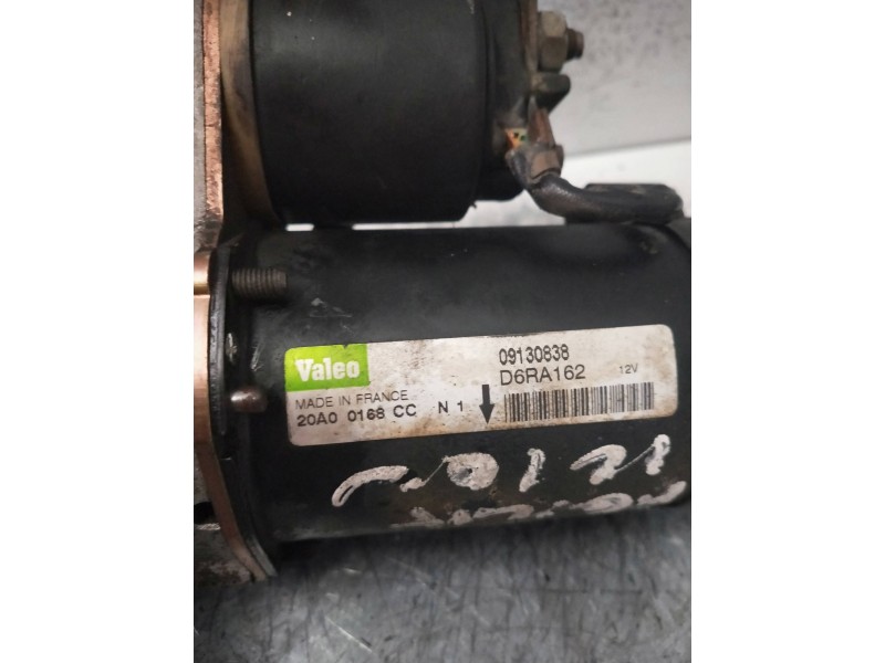 Recambio de motor arranque para opel agila edition referencia OEM IAM D6RA162   Recambio de motor arranque para opel agila edition referencia OEM IAM D6RA162