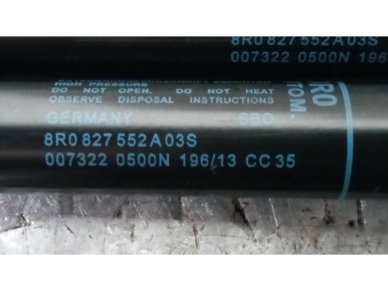 Recambio de amortiguadores maletero / porton para audi sq5 (8r) 3.0 tdi quattro referencia OEM IAM 8R0827552  