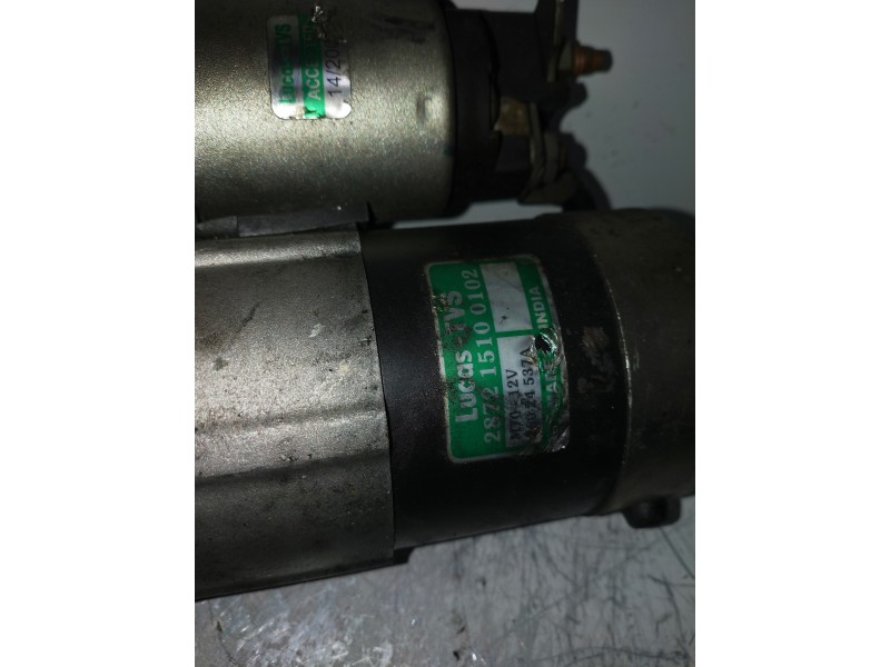 Recambio de motor arranque para tata indica idi referencia OEM IAM 287215100102 LUCAS 