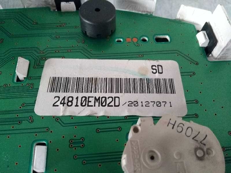 Recambio de cuadro instrumentos para nissan tiida (c11x/sc11x) 1.5 dci turbodiesel cat referencia OEM IAM 24810EM02D A290A006 71