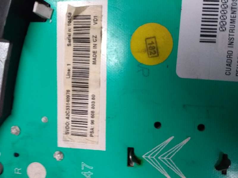 Recambio de cuadro instrumentos para peugeot 207 x-line referencia OEM IAM 9660880380  