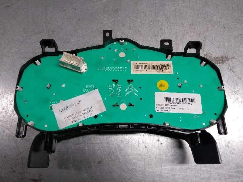 Recambio de cuadro instrumentos para peugeot 207 x-line referencia OEM IAM 9660880380  