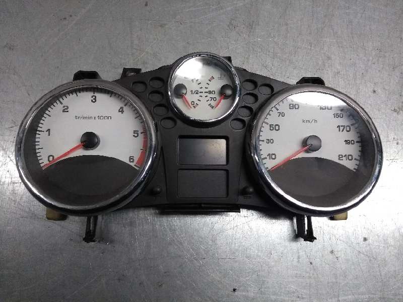 Recambio de cuadro instrumentos para peugeot 207 sw 1.6 hdi active referencia OEM IAM 9666749180  