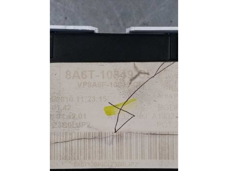 Recambio de cuadro instrumentos para ford fiesta (cb1) trend referencia OEM IAM 8A6T10849 OL VP8A6F10849CM