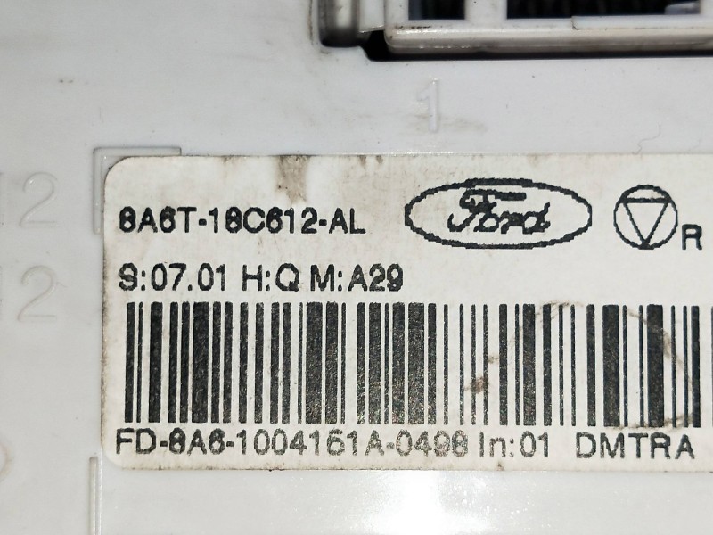 Recambio de mando calefaccion / aire acondicionado para ford fiesta (cb1) trend referencia OEM IAM 8A6T18C612AL  