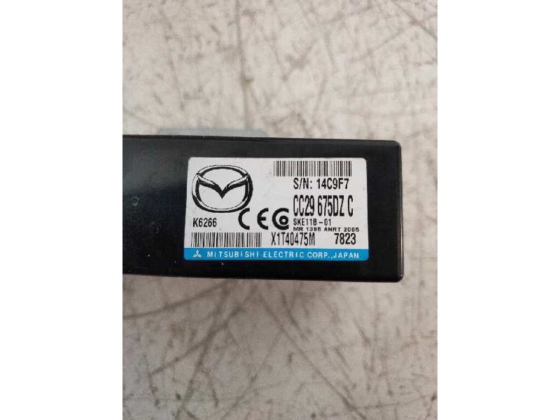 Recambio de centralita inmovilizador para mazda 5 berl. (cr) 2.0 crtd active+ (105kw) referencia OEM IAM CC29675DZC X1T40475M 78